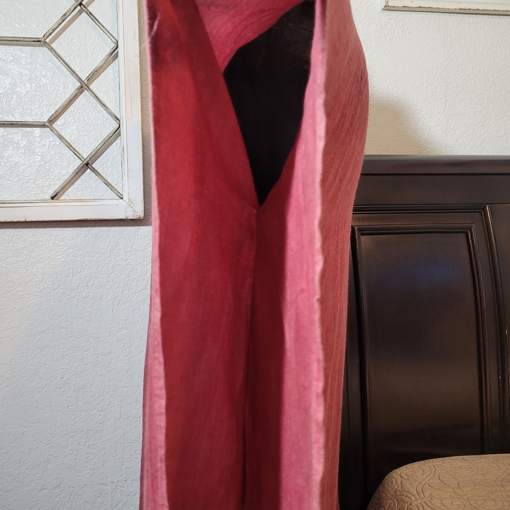 NWT Beach by Exist Rose Pink Embroidered Tunic Top One Size Boho Beach - Picture 6 of 8